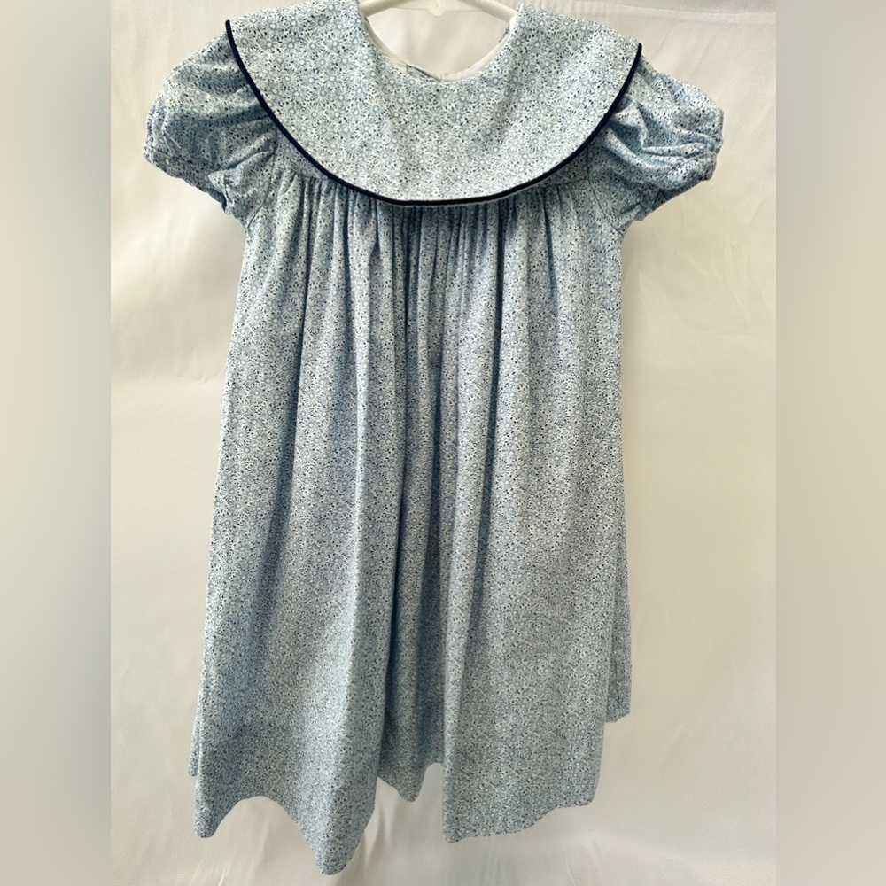 Blue flower dress